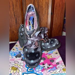 Irregular Choice Tipple Size 39 Black/Silver